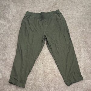 Old Navy Sage Green Straight-Leg Pants